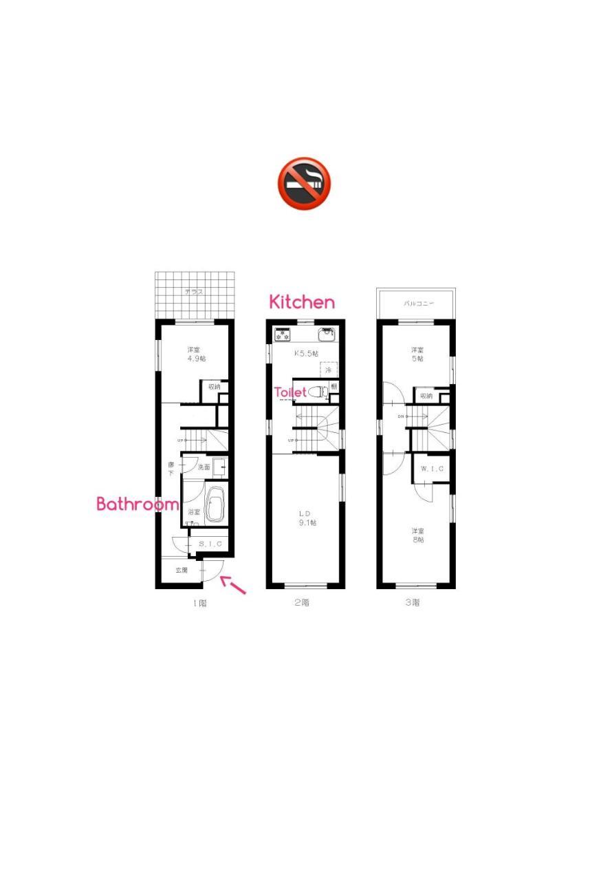 Alo Bnb 1 - Near Ueno, Akihabara, Asakusa - Self Check-In Tokyo Exterior photo